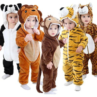 Adorable Animal Baby Onesies - SnugglePals-Panda-70 (0–6 months)-State of Style