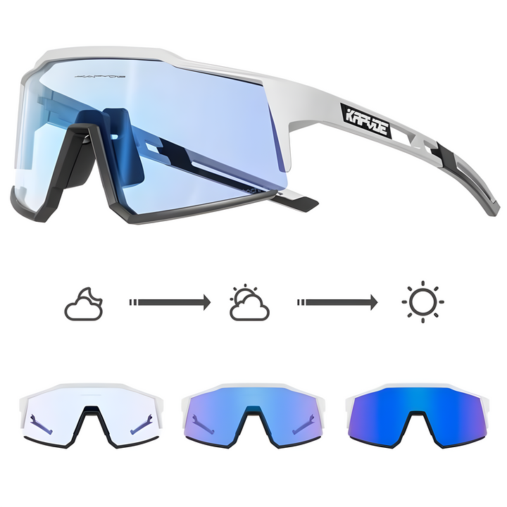 Advanced Bike Glasses - VisioPro-White-State of Style