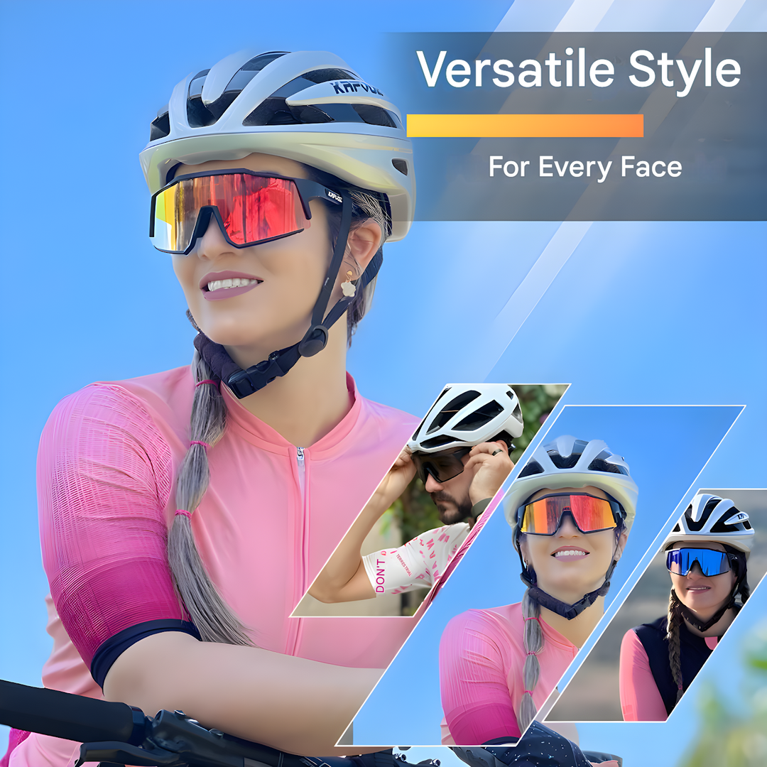 Advanced Bike Glasses - VisioPro-White-State of Style