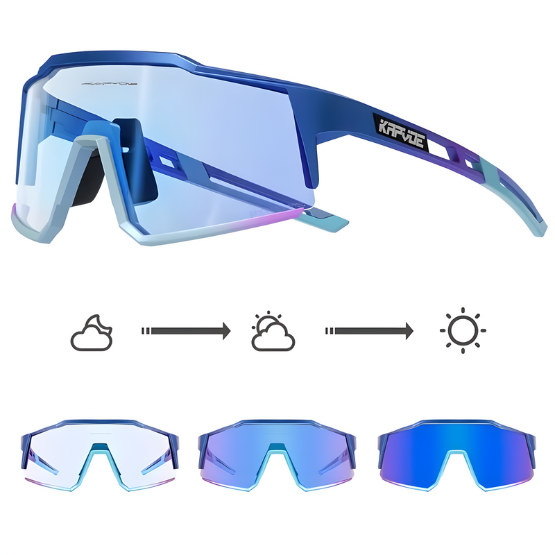 Advanced Cycling Glasses - VisioPro-Blue-State of Style