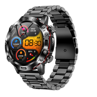 Advanced Health and Sports Smartwatch - VitalTrack-Black-State of Style