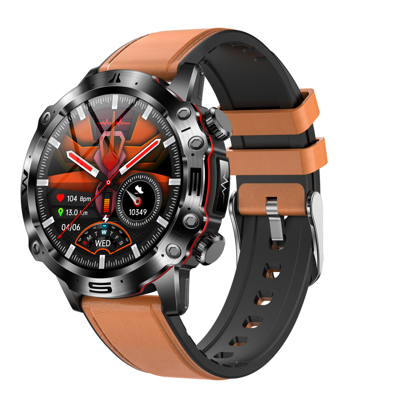 Advanced Health and Sports Smartwatch - VitalTrack-Black-State of Style