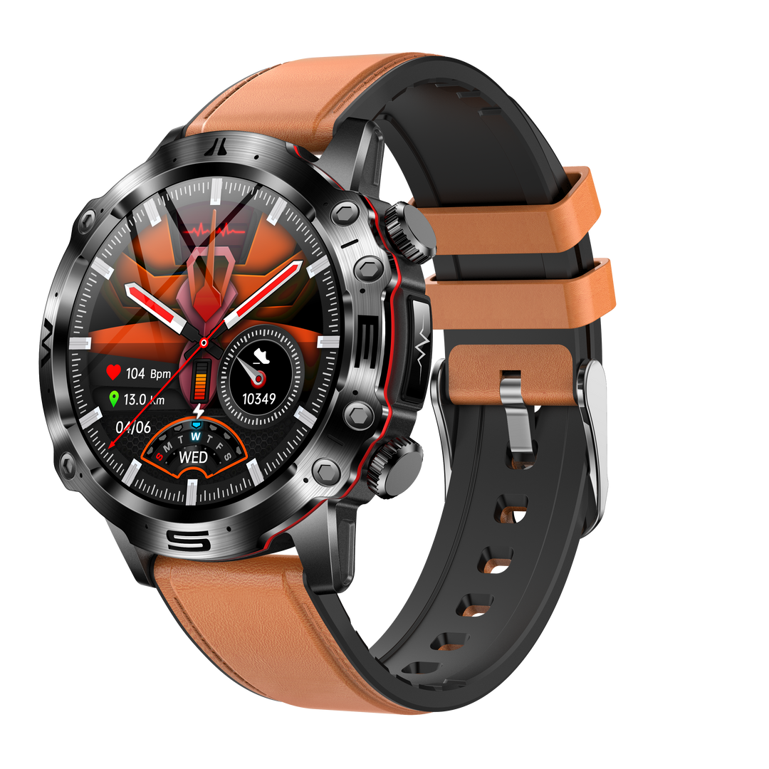 Advanced Health and Sports Smartwatch - VitalTrack-Black-State of Style