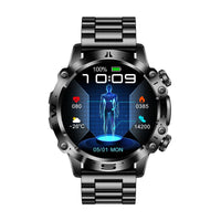 Advanced Health and Sports Smartwatch - VitalTrack-Black-State of Style