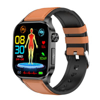 Advanced Health & Fitness Smartwatch – VitaSense-Brown-State of Style