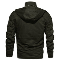 Adventure Cotton Jacket - TrekGuard-Dark Green-S-State of Style