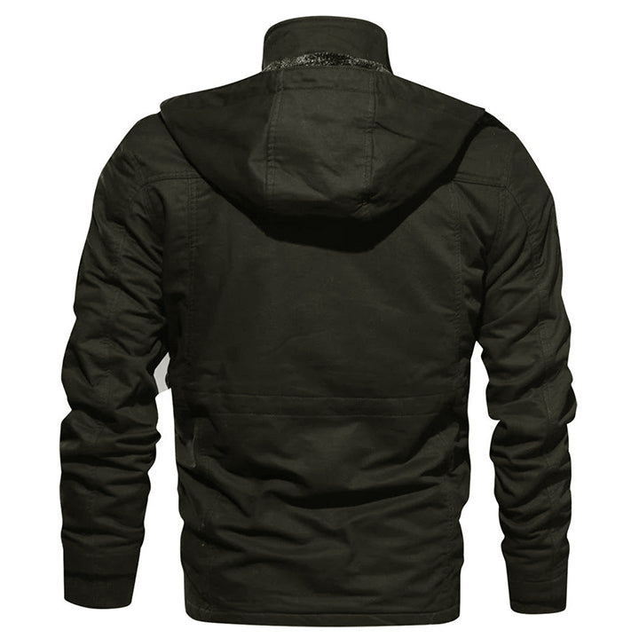 Adventure Cotton Jacket - TrekGuard-Dark Green-S-State of Style