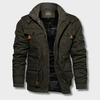 Adventure Cotton Jacket - TrekGuard-Dark Green-S-State of Style