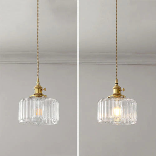 Harrison Crystal Vintage Pendant Light