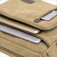 Retro Canvas Crossbody Messenger Bag – Orien