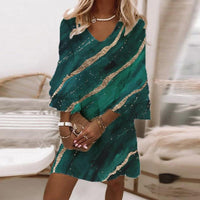 Aimee's Stylish Pullover Dress-Gray-S-State of Style