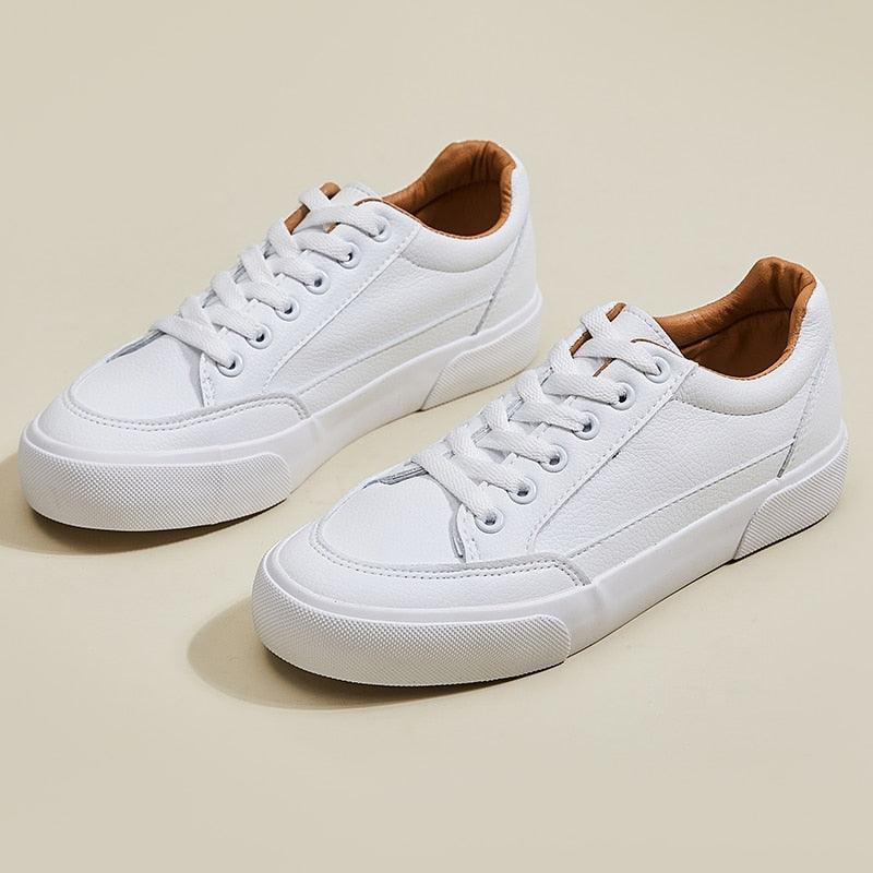 AimeeSneaks – Women's Sneakers-White Gold-6.5-State of Style