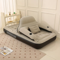 Air Mattress With Built-in Pump Backrest and Headboard - ComfortAir-Single (90 cm x 200 cm)-State of Style