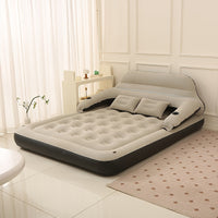 Air Mattress With Built-in Pump Backrest and Headboard - ComfortAir-Single (90 cm x 200 cm)-State of Style