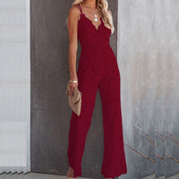 Airy & Fashionable Women's Ibiza Jumpsuit with High Waist – Amira-Red-XS-State of Style