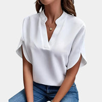 Airy summer blouse for women – Ella-White-S-State of Style
