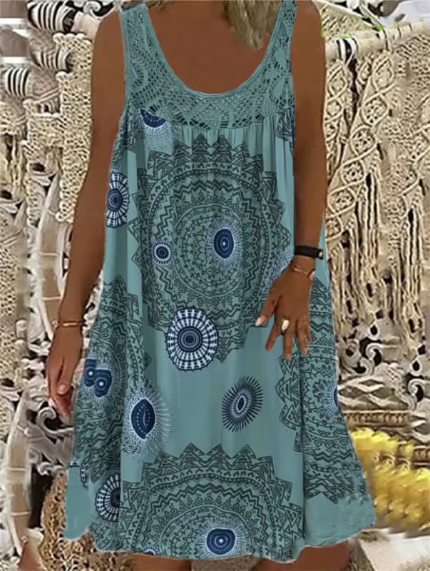 Airy Summer Dress-Light Green-S-State of Style