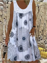 Airy Summer Dress-White-S-State of Style
