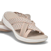 Airy summer shoes with orthopedic footbed & cushioning – Riva-Beige-3-State of Style