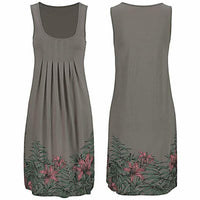 AiryDress Lightweight and Comfy Dress-Grey-S-State of Style