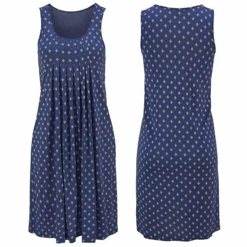 AiryDress Lightweight and Comfy Dress-Light Blue-S-State of Style
