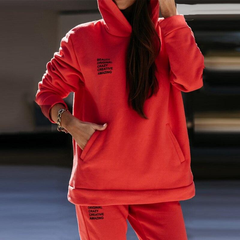 AishasSuit – Women's Tracksuit-Red-S-State of Style