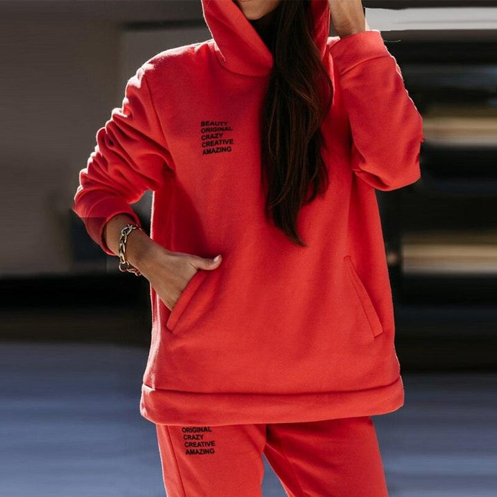 AishasSuit – Women's Tracksuit-Red-S-State of Style