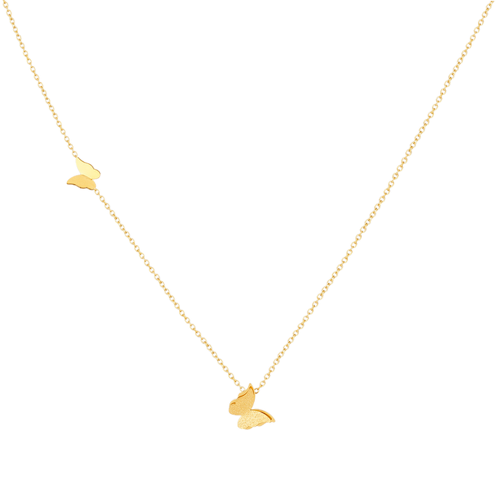 Alara Spring Butterfly Necklace-Gold-State of Style