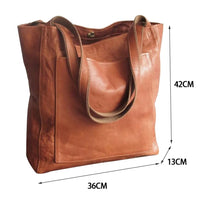 Alexa Stylish Leather Handbag-Chocolate-State of Style