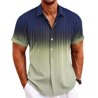 Alexander Gradient Short-Sleeve Shirt-Matcha-XS-State of Style