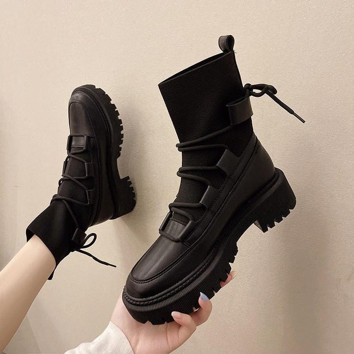 AlexsBoots – Women's Winter Boots-Black-6.5-State of Style