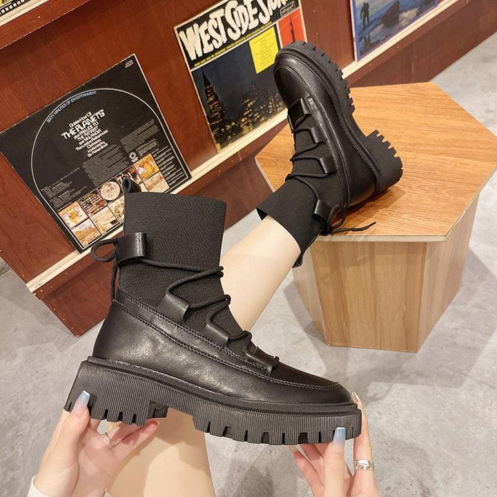 AlexsBoots – Women's Winter Boots-Black-6.5-State of Style
