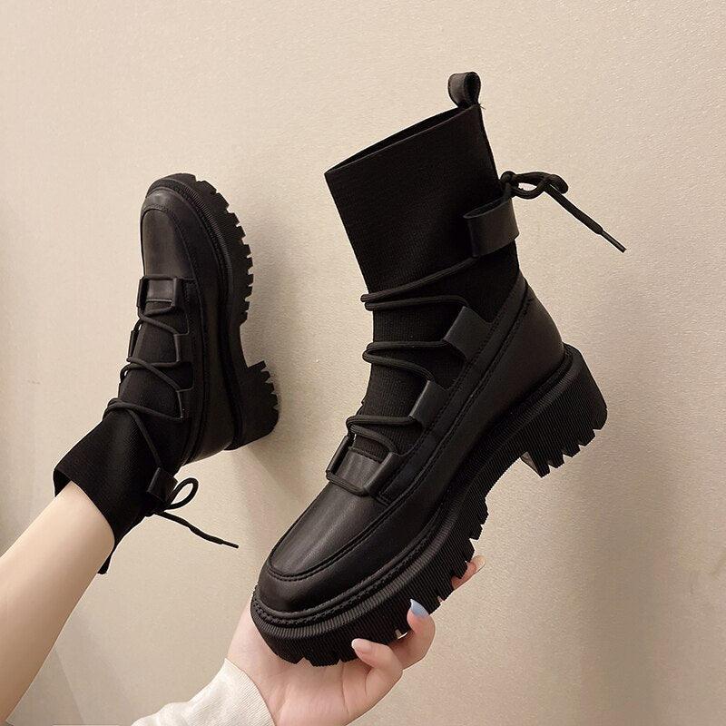 AlexsBoots – Women's Winter Boots-Black-6.5-State of Style