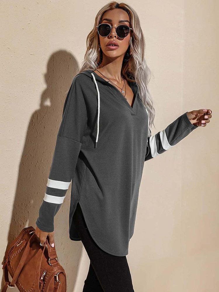 AlfieHoodie – Oversized Hoodie for Women-Grey-S-State of Style