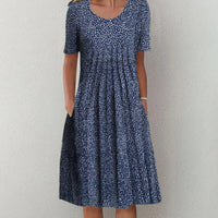 Alicia Dress | Summer Vibes & Stylish-Blue-S-State of Style