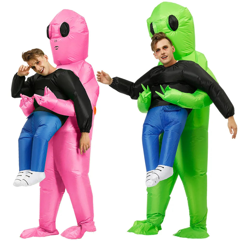 Alien Costume for Kids and Adults - Cosmo-Green-150CM -200CM-State of Style
