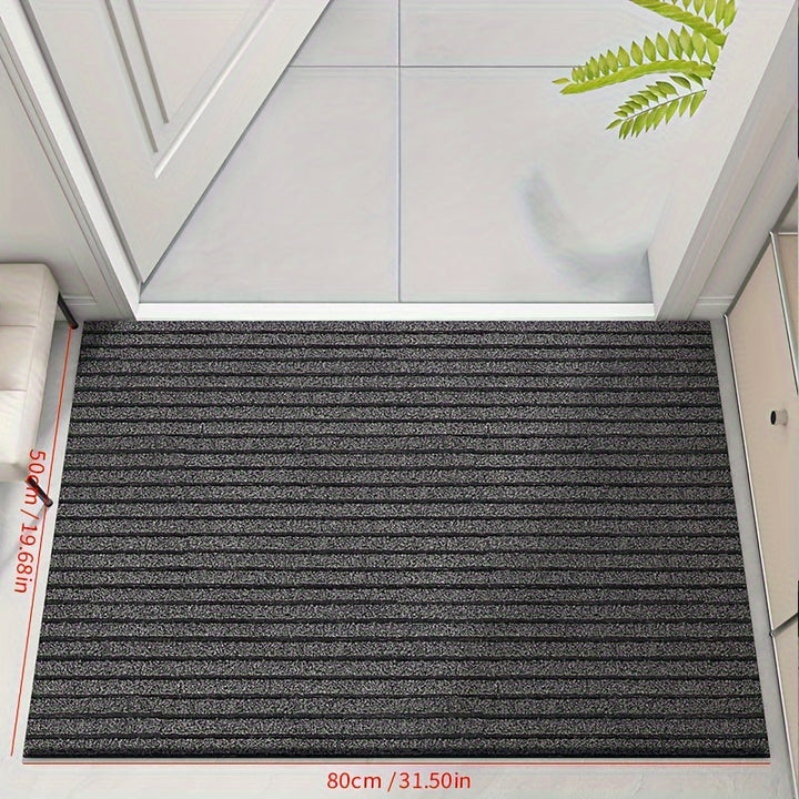 All-Season Door Mat for Indoor and Outdoor Use - WeatherGuard Pro-Grey-50cmx80cm-State of Style