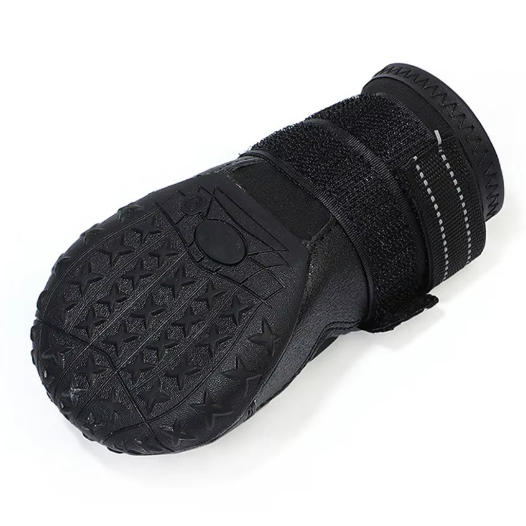 All-Weather Dog Boots for Safe Adventures-Black-1-State of Style
