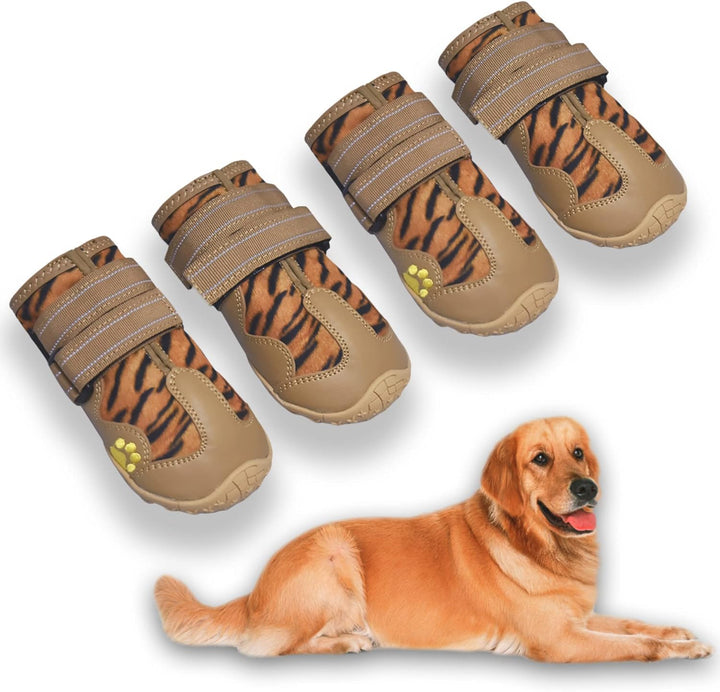 All-Weather Dog Boots for Safe Adventures-Leopard-1-State of Style