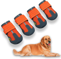 All-Weather Dog Boots for Safe Adventures-Orange-1-State of Style