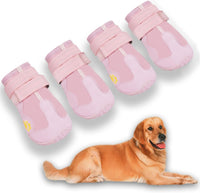All-Weather Dog Boots for Safe Adventures-Pink-1-State of Style