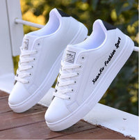 AllieSneaks – Women's Sneakers-White and Black-6.0-State of Style