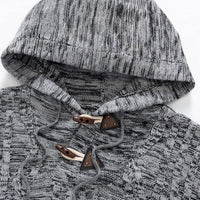 AlpineTrail Men's Stylish Warm Fleece Hoodie-Brown-S-State of Style