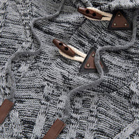 AlpineTrail Men's Stylish Warm Fleece Hoodie-Brown-S-State of Style