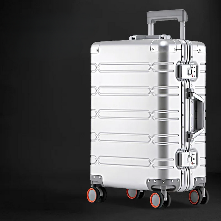 Aluminium-Magnesium briefcase – Luxembourg-Silver-S (44 L)-State of Style