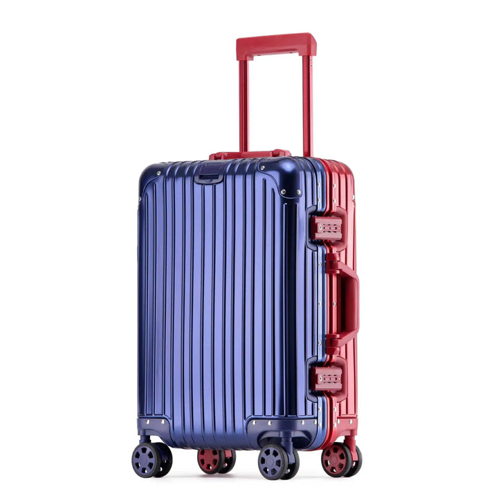Aluminium-Magnesium hard shell case – Tirana-Blue Red-S (52 L)-State of Style