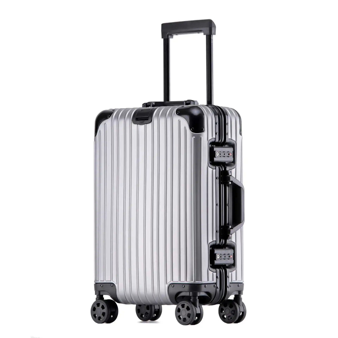 Aluminium-Magnesium hard shell case – Tirana-Gray Black-S (52 L)-State of Style