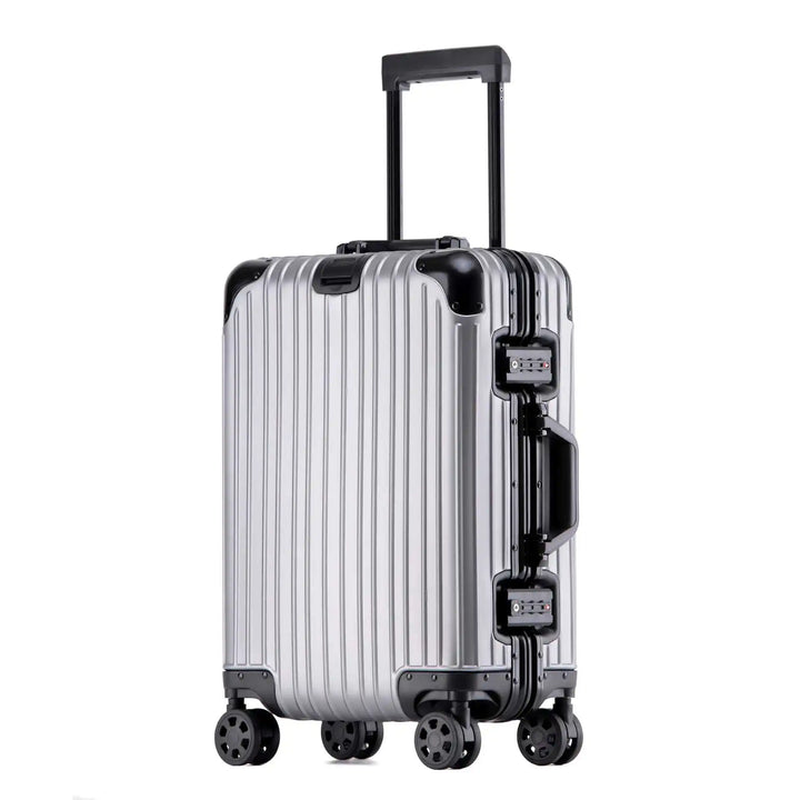 Aluminium-Magnesium hard shell case – Tirana-Gray Black-S (52 L)-State of Style