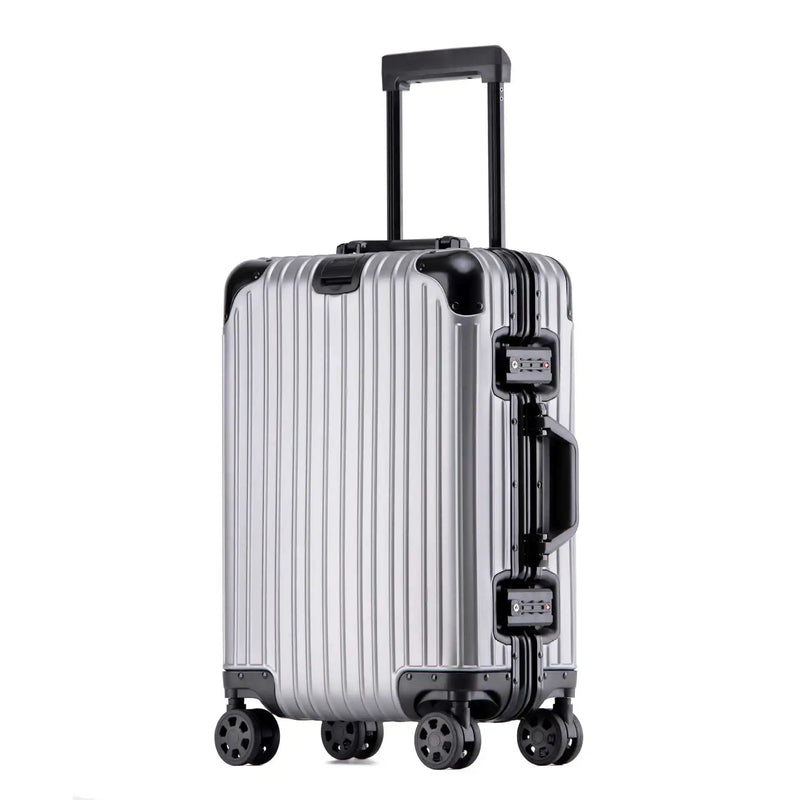 Aluminium-Magnesium hard shell case – Tirana-Gray Black-S (52 L)-State of Style