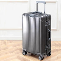 Aluminium-Magnesium hard shell case – Tirana-Gray-S (52 L)-State of Style
